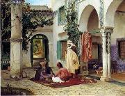 unknow artist Arab or Arabic people and life. Orientalism oil paintings 91